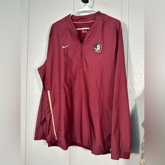 Nike Florida Seminoles 1/4 Zip Pullover Size Large EUC - Picture 1 of 7